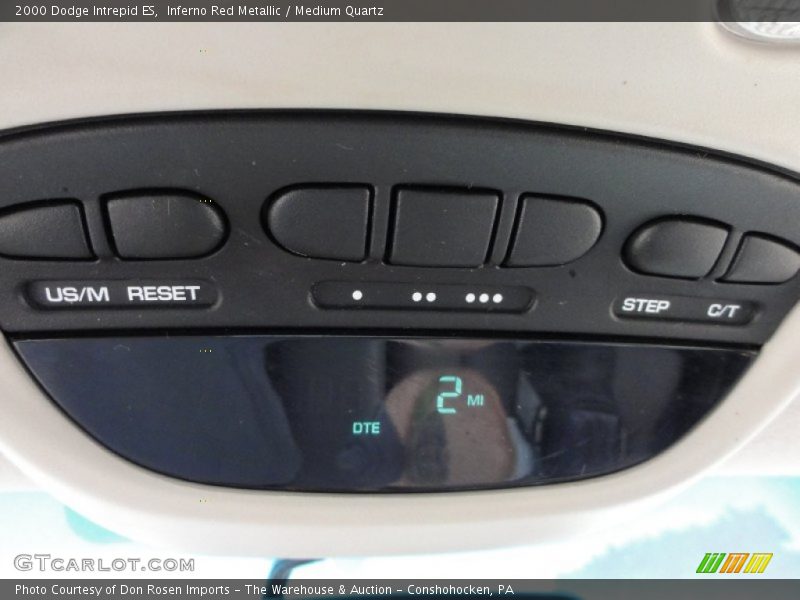 Inferno Red Metallic / Medium Quartz 2000 Dodge Intrepid ES