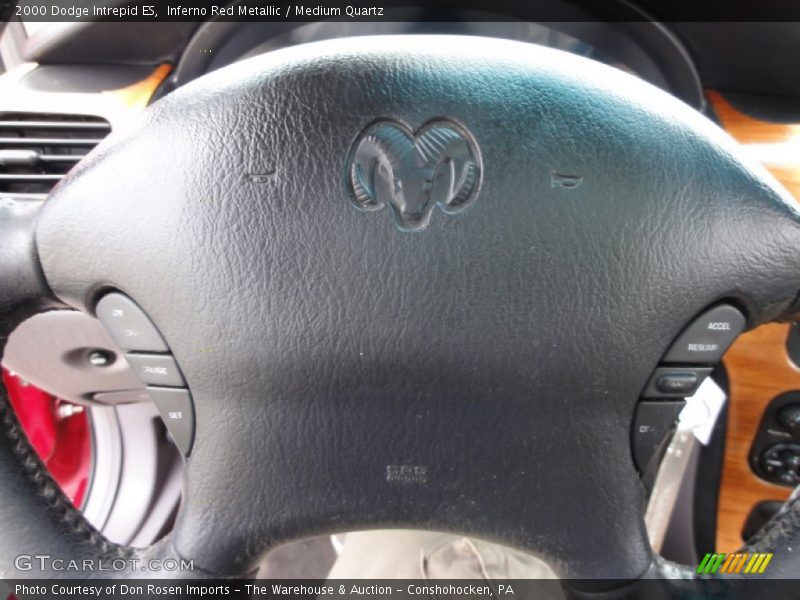 Inferno Red Metallic / Medium Quartz 2000 Dodge Intrepid ES