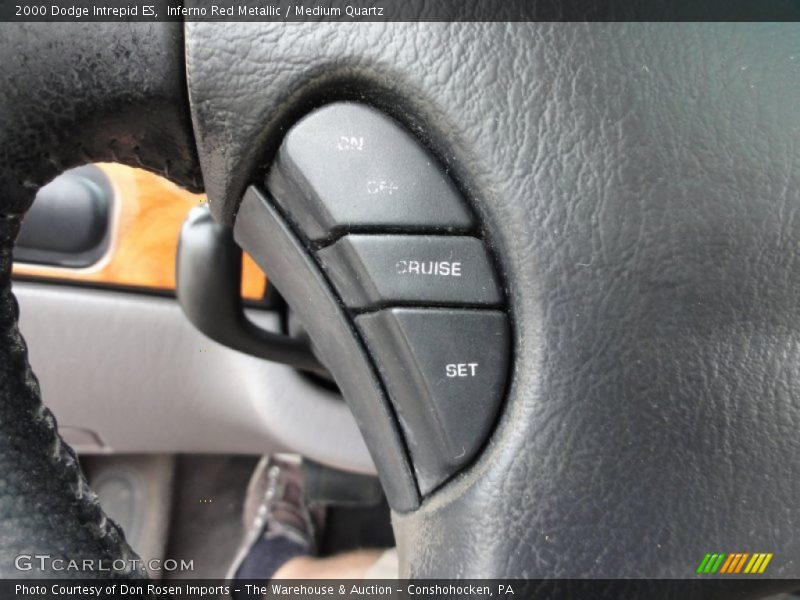 Inferno Red Metallic / Medium Quartz 2000 Dodge Intrepid ES