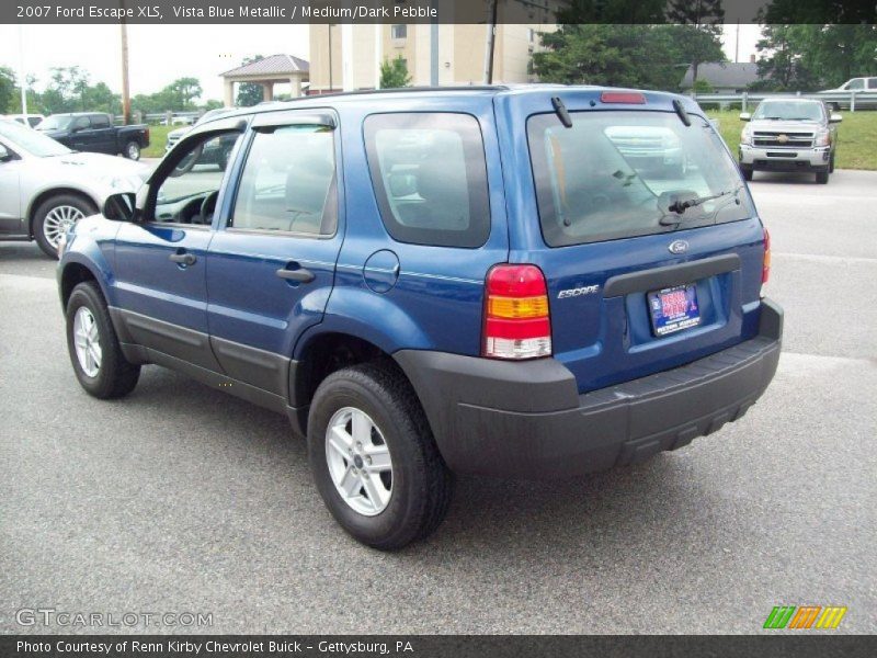 Vista Blue Metallic / Medium/Dark Pebble 2007 Ford Escape XLS