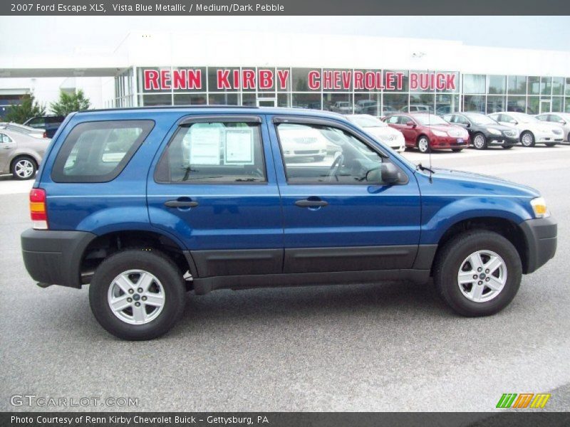 Vista Blue Metallic / Medium/Dark Pebble 2007 Ford Escape XLS