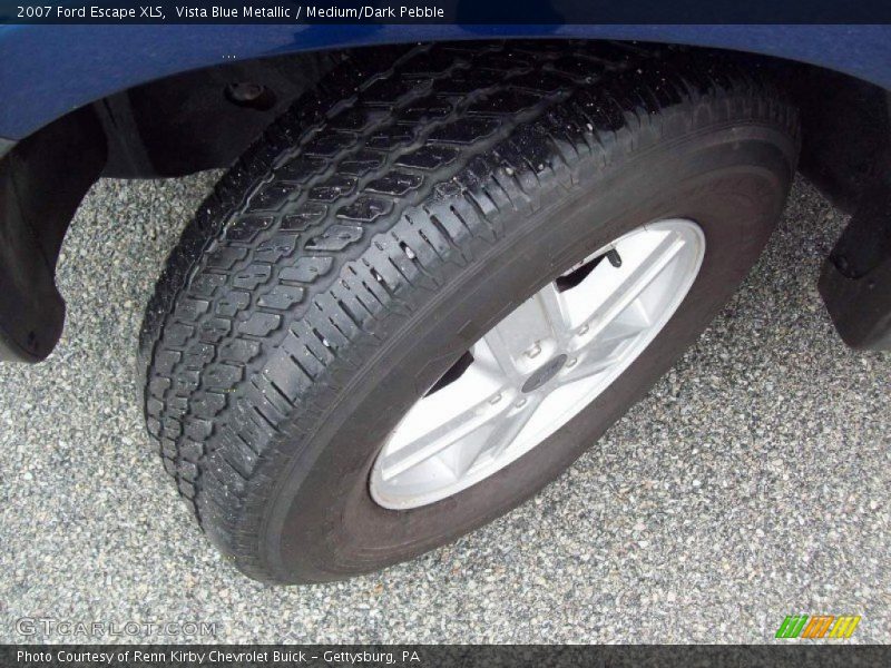 Vista Blue Metallic / Medium/Dark Pebble 2007 Ford Escape XLS