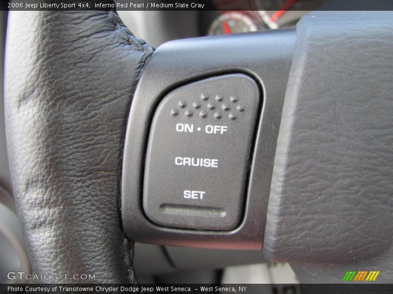 Inferno Red Pearl / Medium Slate Gray 2006 Jeep Liberty Sport 4x4