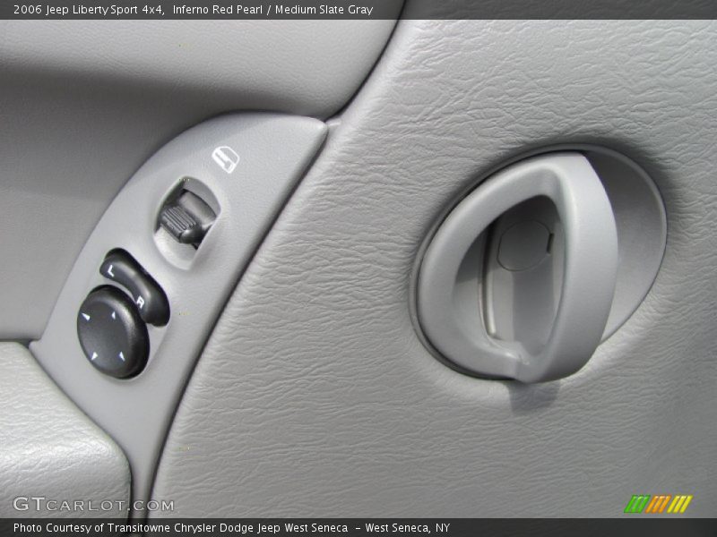 Inferno Red Pearl / Medium Slate Gray 2006 Jeep Liberty Sport 4x4