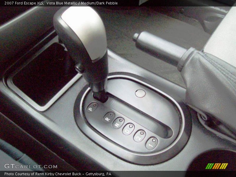 Vista Blue Metallic / Medium/Dark Pebble 2007 Ford Escape XLS