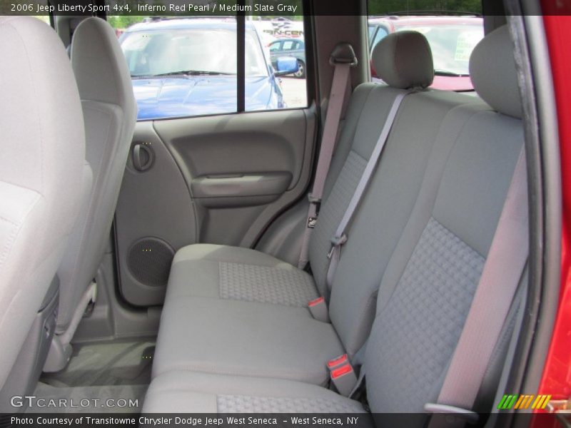 Inferno Red Pearl / Medium Slate Gray 2006 Jeep Liberty Sport 4x4