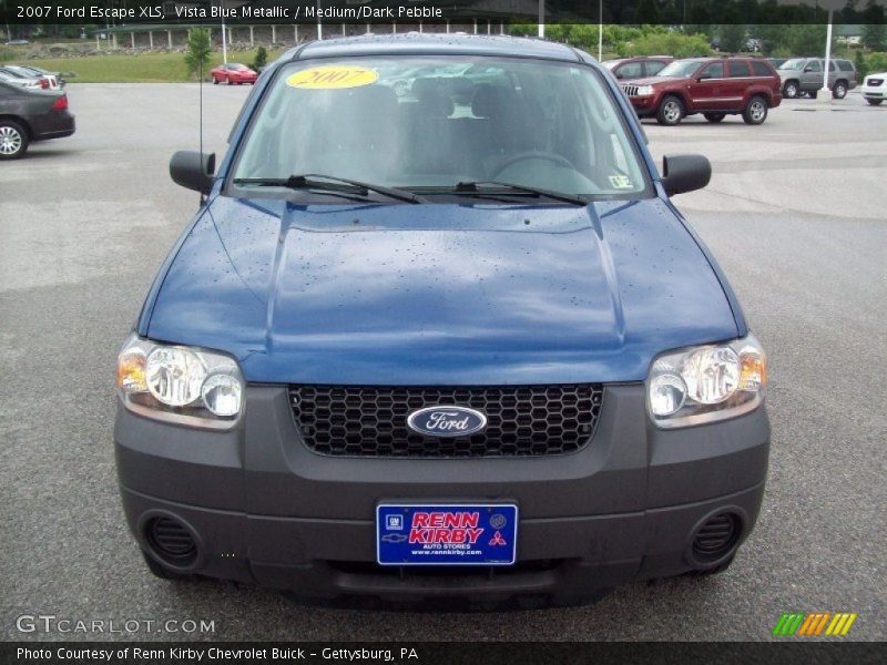 Vista Blue Metallic / Medium/Dark Pebble 2007 Ford Escape XLS