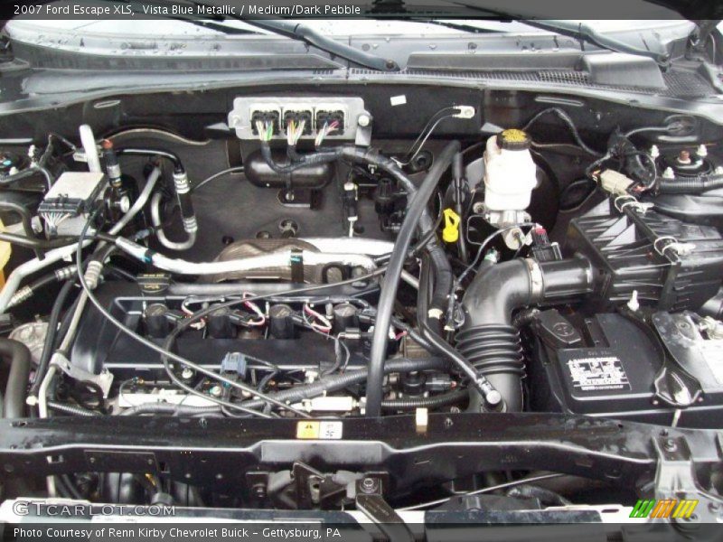 Vista Blue Metallic / Medium/Dark Pebble 2007 Ford Escape XLS