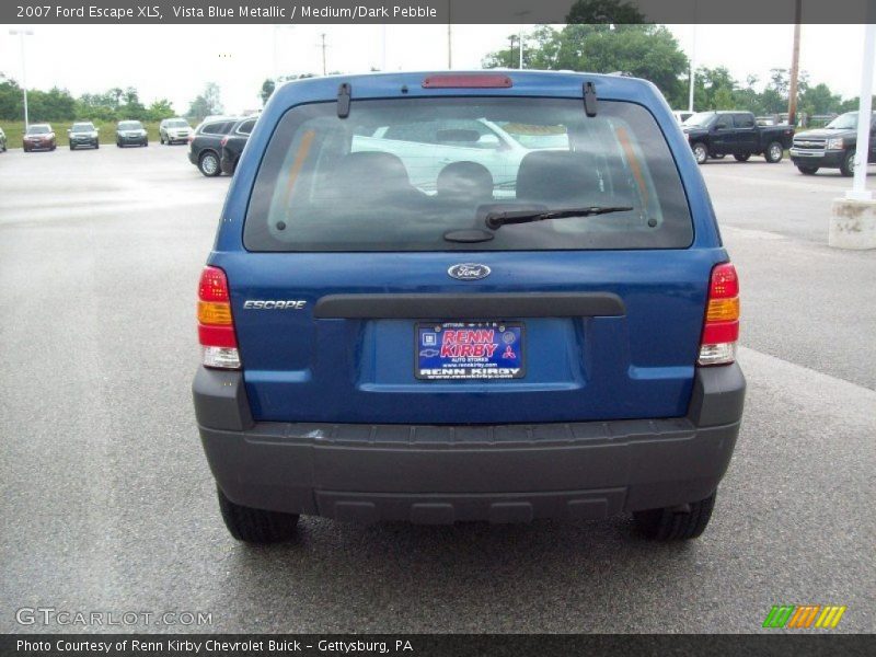 Vista Blue Metallic / Medium/Dark Pebble 2007 Ford Escape XLS