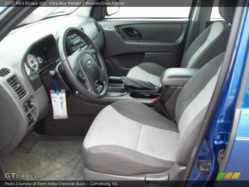 Vista Blue Metallic / Medium/Dark Pebble 2007 Ford Escape XLS