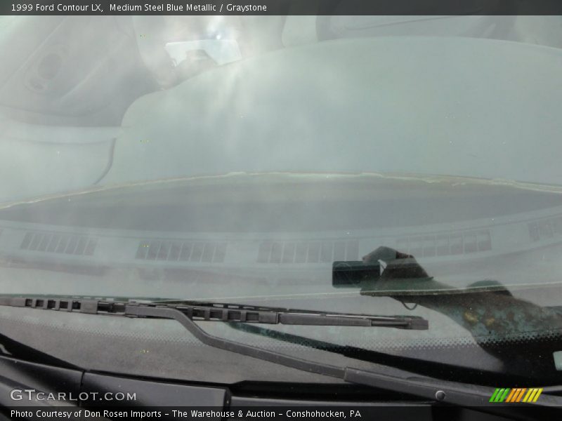 Medium Steel Blue Metallic / Graystone 1999 Ford Contour LX