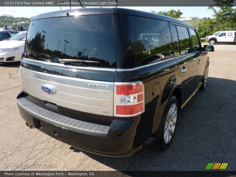 Tuxedo Black / Medium Light Stone 2010 Ford Flex Limited AWD