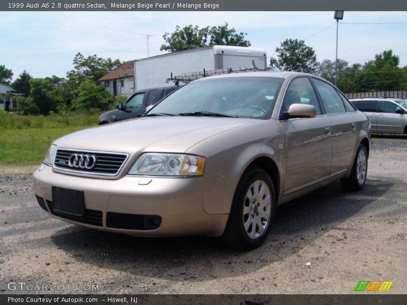 Melange Beige Pearl / Melange Beige 1999 Audi A6 2.8 quattro Sedan