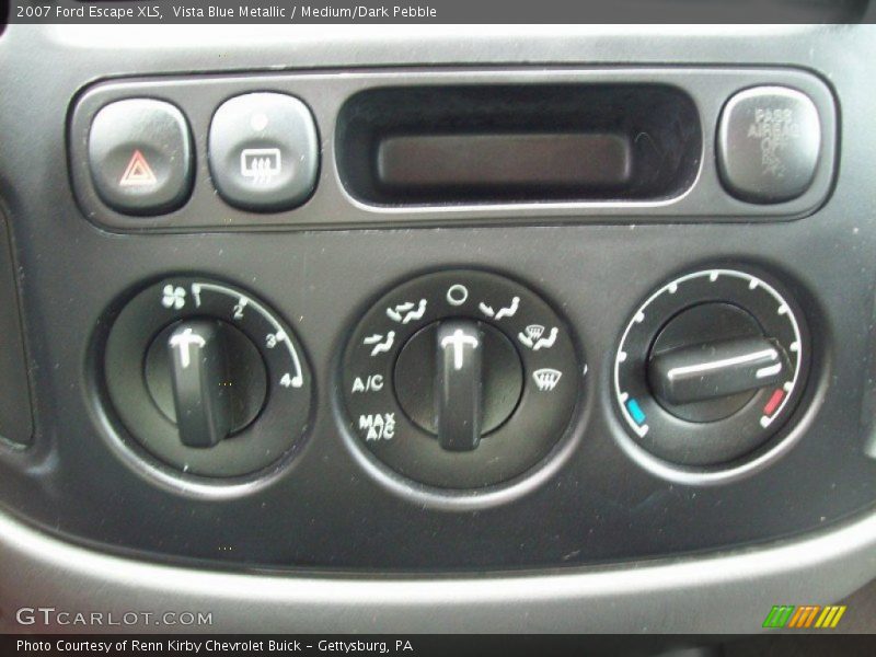 Vista Blue Metallic / Medium/Dark Pebble 2007 Ford Escape XLS