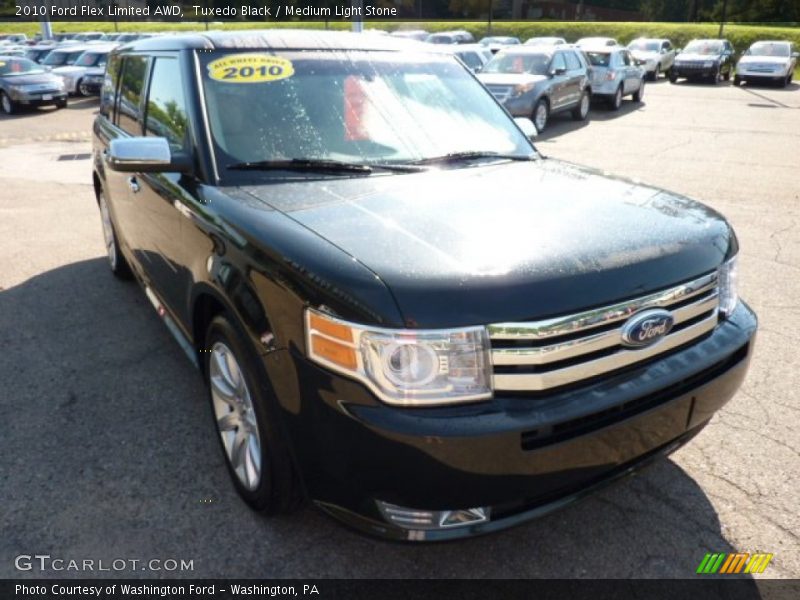 Tuxedo Black / Medium Light Stone 2010 Ford Flex Limited AWD