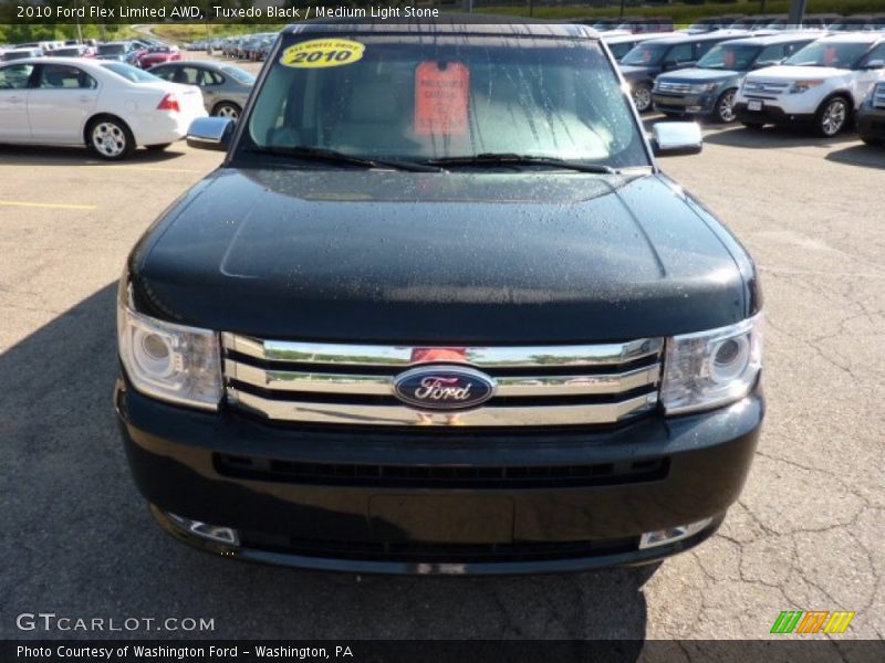 Tuxedo Black / Medium Light Stone 2010 Ford Flex Limited AWD