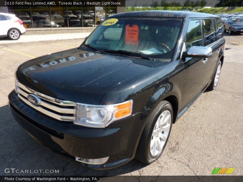 Tuxedo Black / Medium Light Stone 2010 Ford Flex Limited AWD