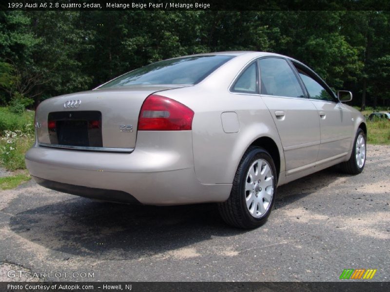 Melange Beige Pearl / Melange Beige 1999 Audi A6 2.8 quattro Sedan