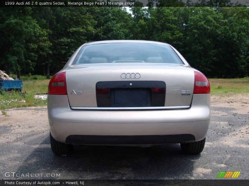 Melange Beige Pearl / Melange Beige 1999 Audi A6 2.8 quattro Sedan