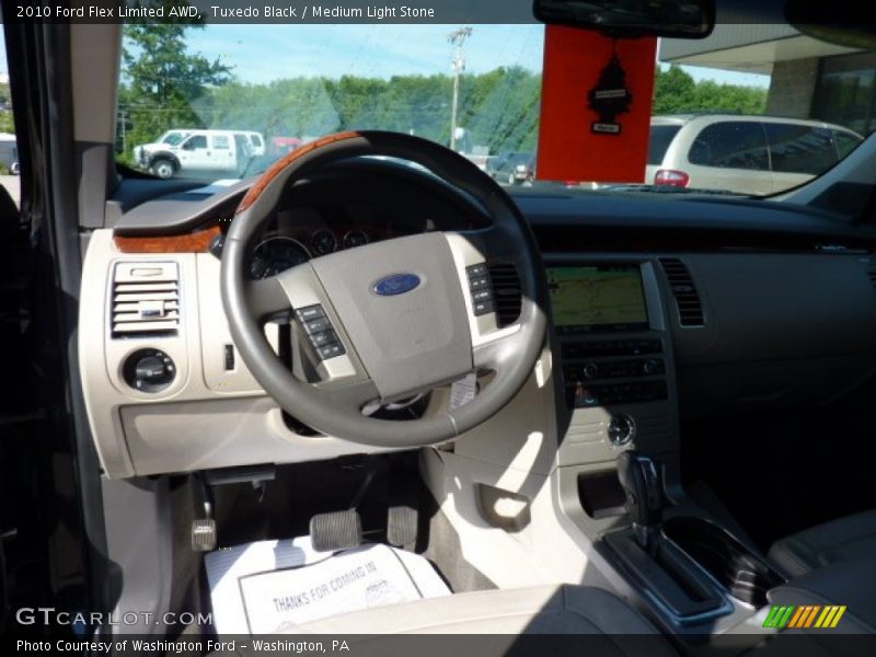 Tuxedo Black / Medium Light Stone 2010 Ford Flex Limited AWD