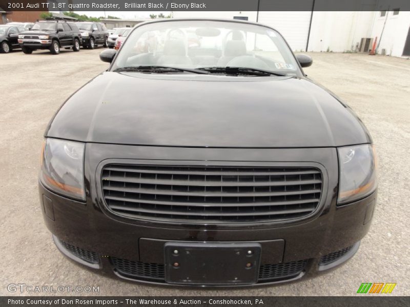 Brilliant Black / Ebony Black 2001 Audi TT 1.8T quattro Roadster