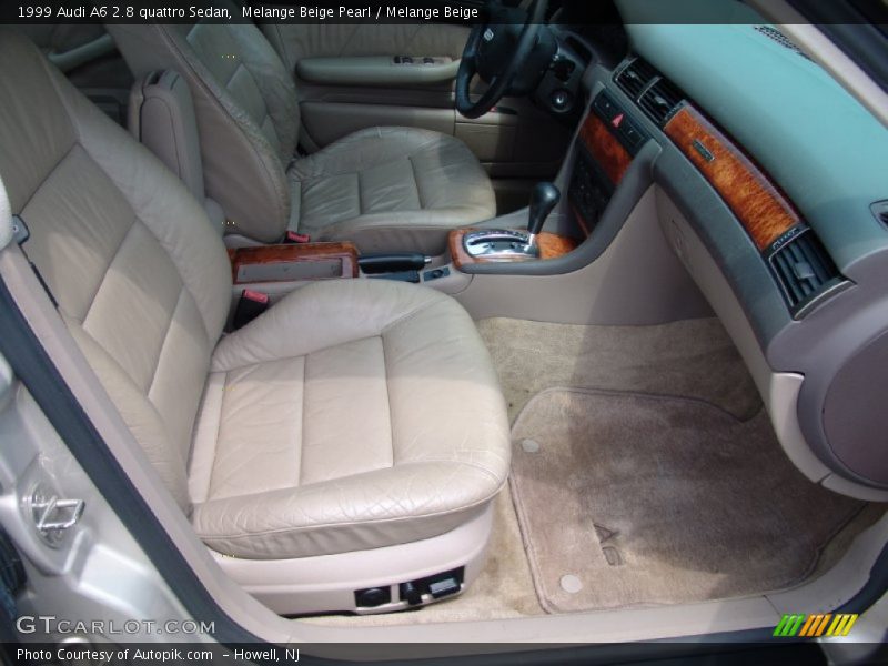  1999 A6 2.8 quattro Sedan Melange Beige Interior