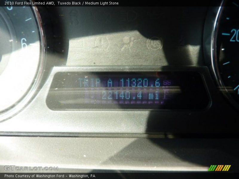 Tuxedo Black / Medium Light Stone 2010 Ford Flex Limited AWD