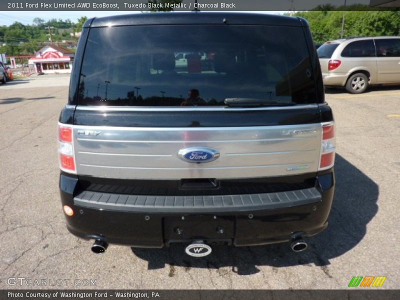 Tuxedo Black Metallic / Charcoal Black 2011 Ford Flex Limited AWD EcoBoost