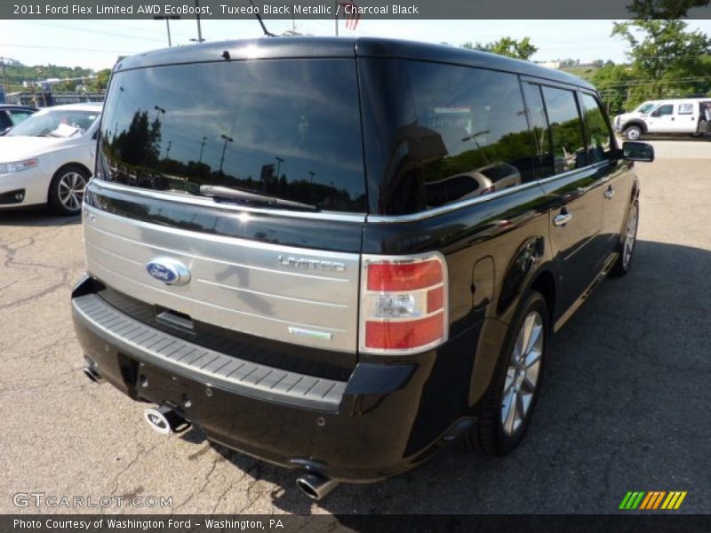 Tuxedo Black Metallic / Charcoal Black 2011 Ford Flex Limited AWD EcoBoost