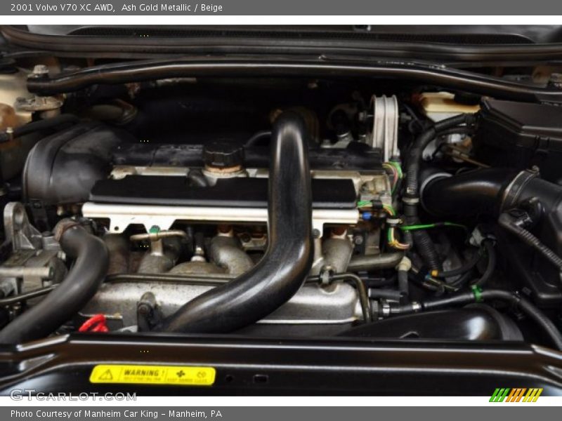Ash Gold Metallic / Beige 2001 Volvo V70 XC AWD