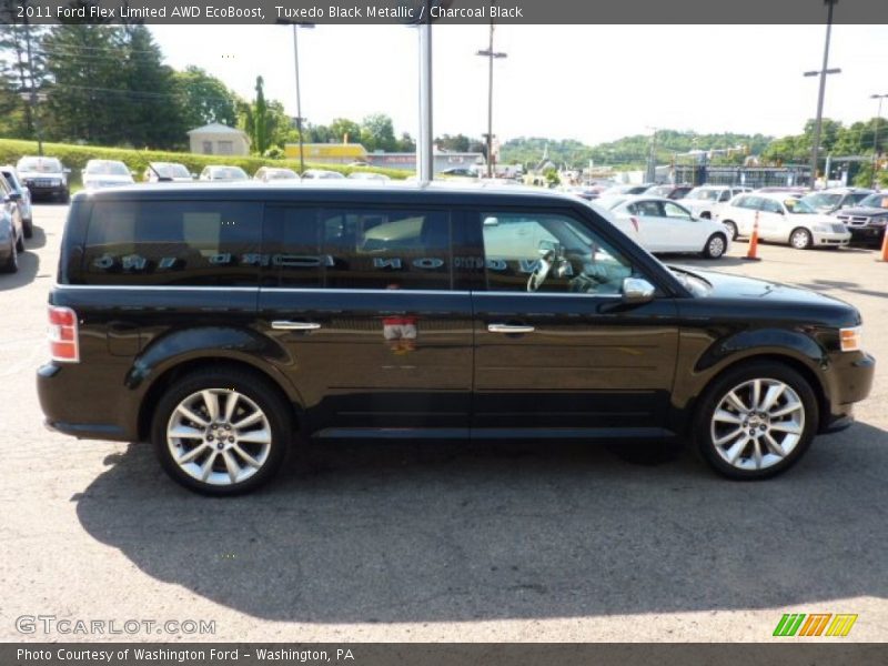 Tuxedo Black Metallic / Charcoal Black 2011 Ford Flex Limited AWD EcoBoost