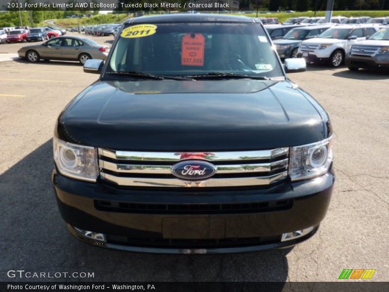 Tuxedo Black Metallic / Charcoal Black 2011 Ford Flex Limited AWD EcoBoost