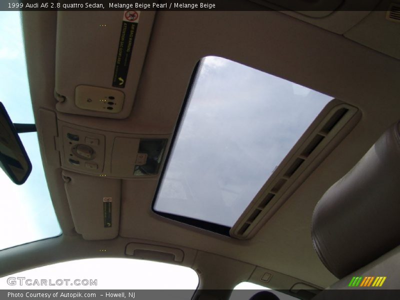 Melange Beige Pearl / Melange Beige 1999 Audi A6 2.8 quattro Sedan