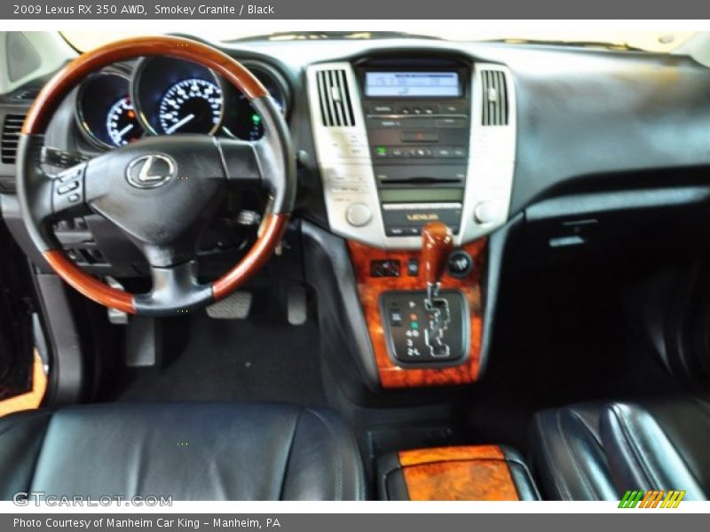 Smokey Granite / Black 2009 Lexus RX 350 AWD