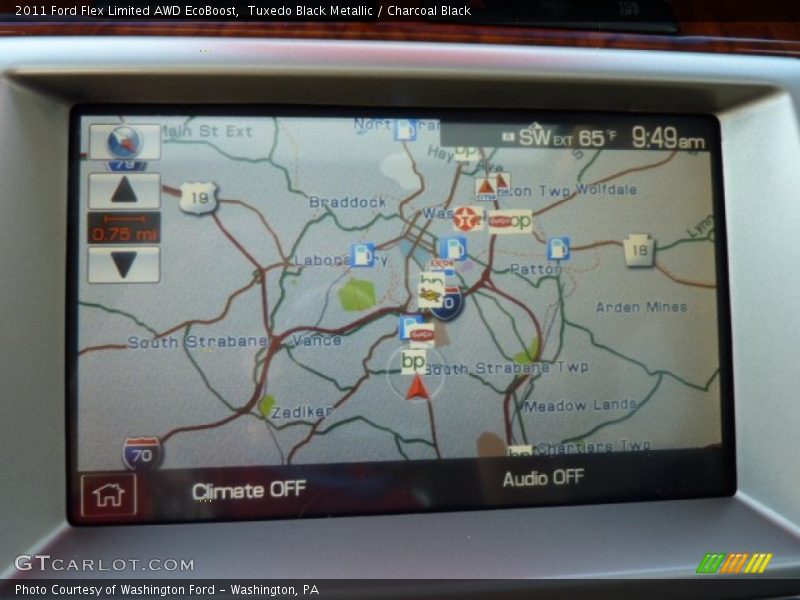 Navigation of 2011 Flex Limited AWD EcoBoost