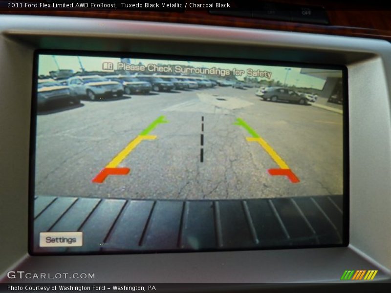 Tuxedo Black Metallic / Charcoal Black 2011 Ford Flex Limited AWD EcoBoost