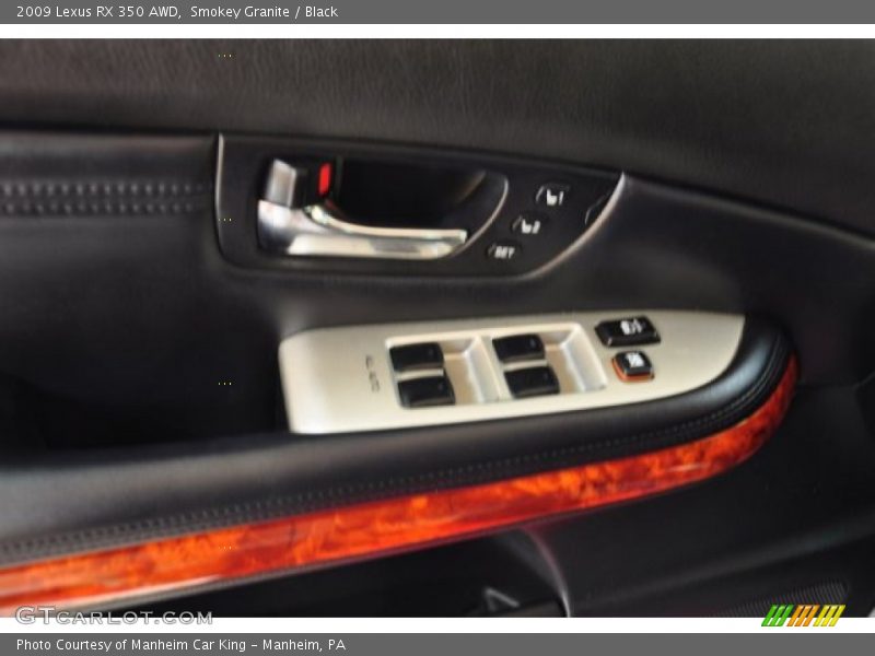 Smokey Granite / Black 2009 Lexus RX 350 AWD