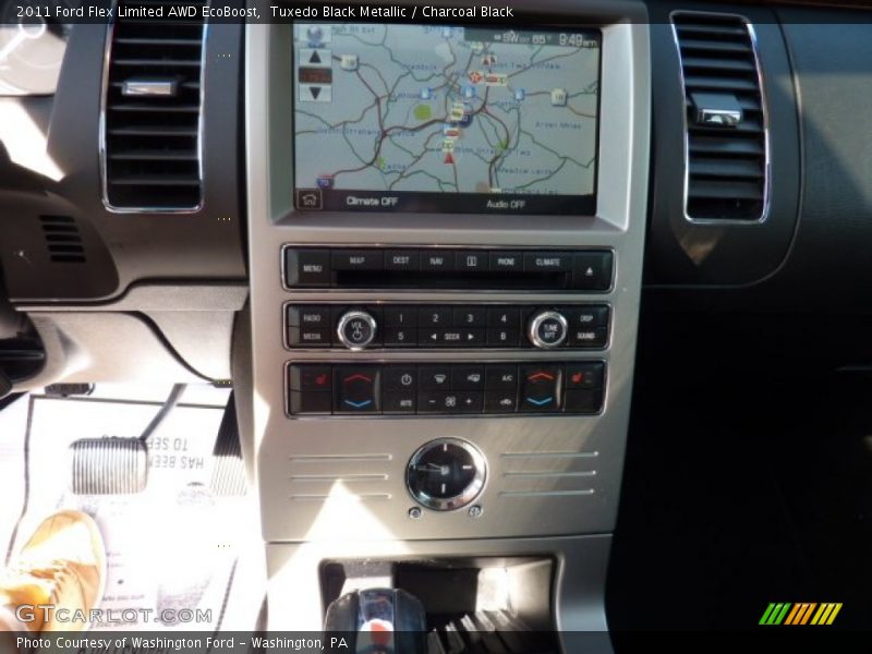 Tuxedo Black Metallic / Charcoal Black 2011 Ford Flex Limited AWD EcoBoost