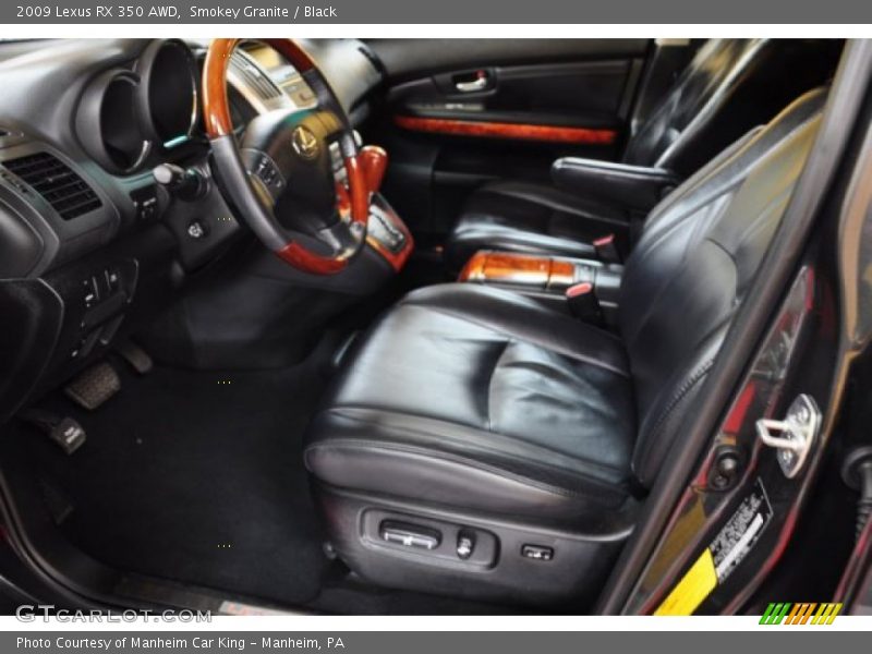 Smokey Granite / Black 2009 Lexus RX 350 AWD
