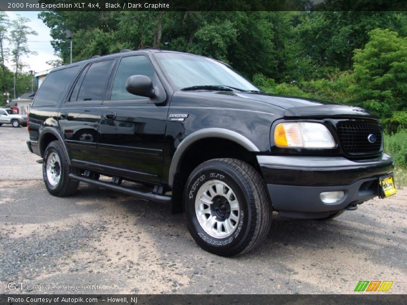 Black / Dark Graphite 2000 Ford Expedition XLT 4x4