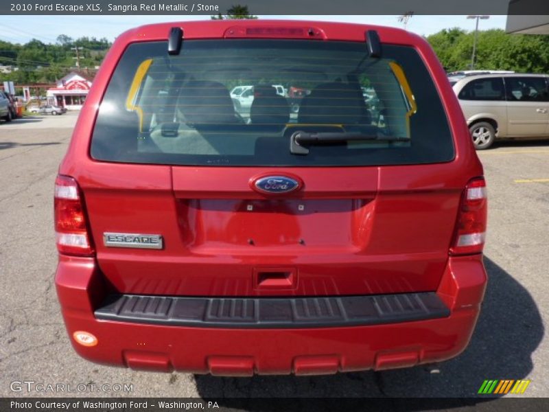 Sangria Red Metallic / Stone 2010 Ford Escape XLS