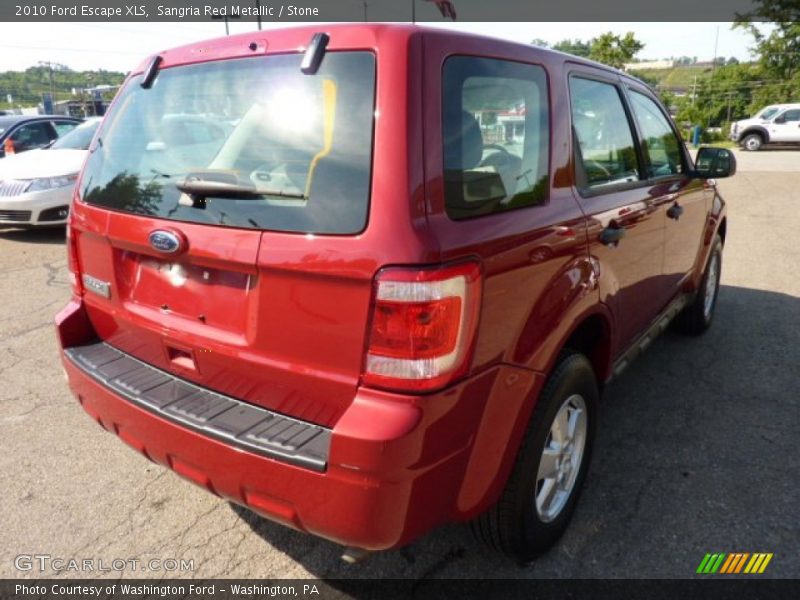 Sangria Red Metallic / Stone 2010 Ford Escape XLS