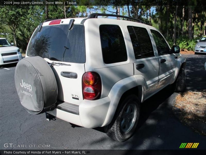 Stone White / Taupe 2004 Jeep Liberty Limited