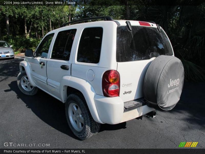 Stone White / Taupe 2004 Jeep Liberty Limited