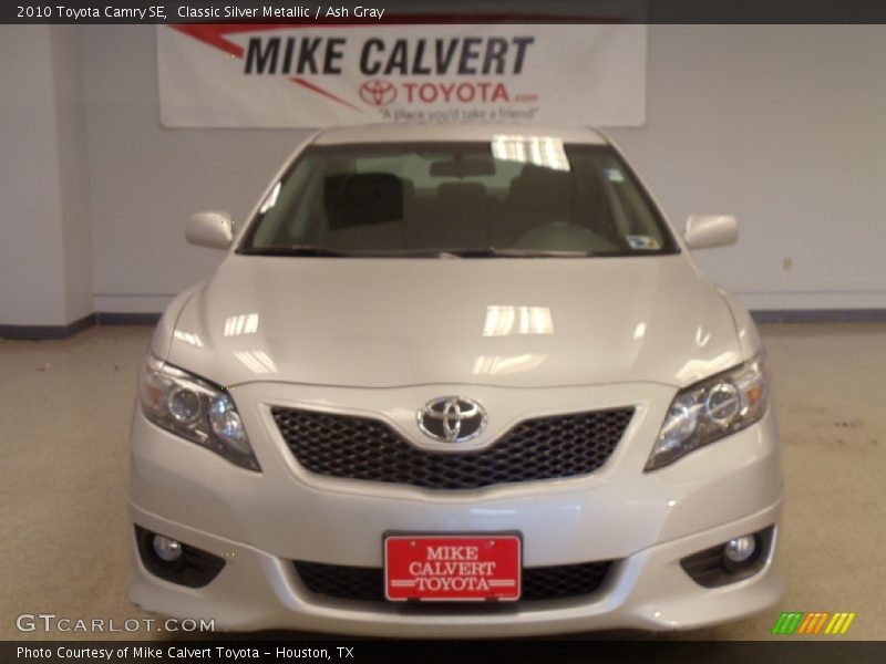 Classic Silver Metallic / Ash Gray 2010 Toyota Camry SE