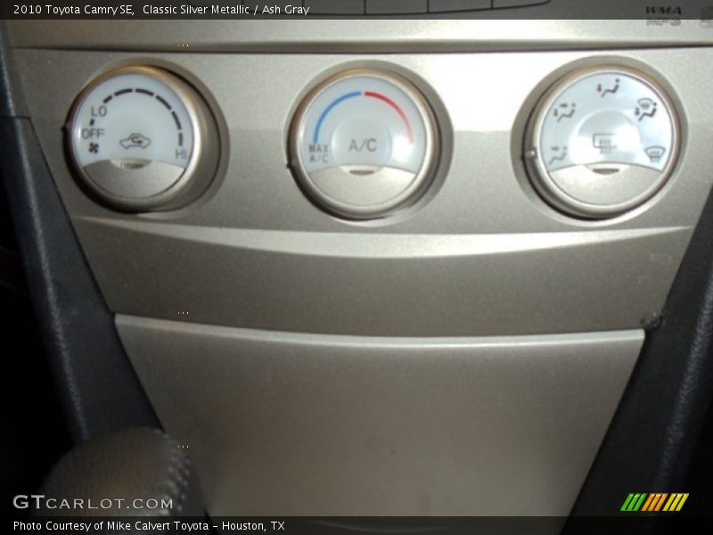 Classic Silver Metallic / Ash Gray 2010 Toyota Camry SE