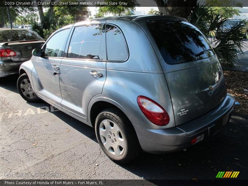 Steel Silver Metallic / Pastel Slate Gray 2009 Chrysler PT Cruiser LX