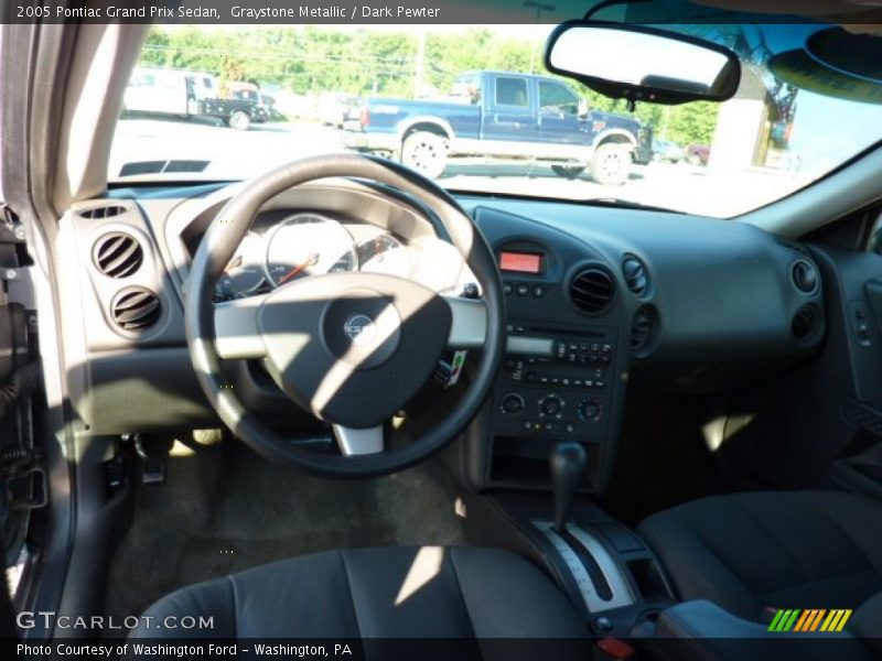 Graystone Metallic / Dark Pewter 2005 Pontiac Grand Prix Sedan
