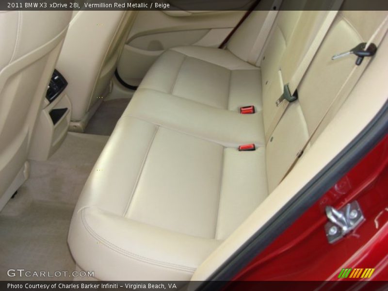  2011 X3 xDrive 28i Beige Interior