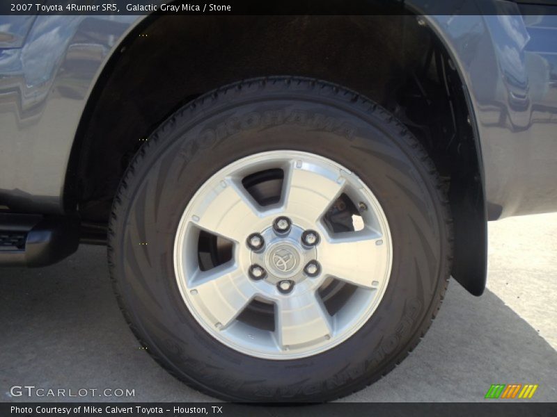 Galactic Gray Mica / Stone 2007 Toyota 4Runner SR5